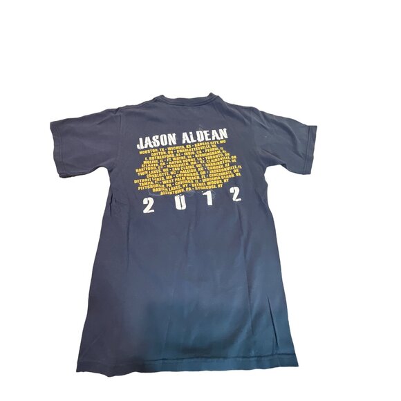 Jason‎ Aldean 2012 Tour Blue T-shirt Size Small - Picture 4 of 4